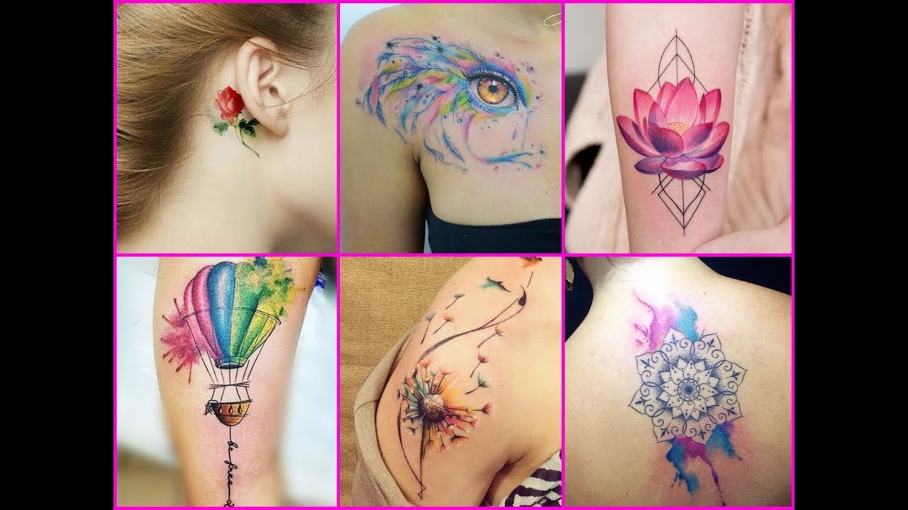 100 Best Watercolor Tattoo Ideas For Women - New Ideas