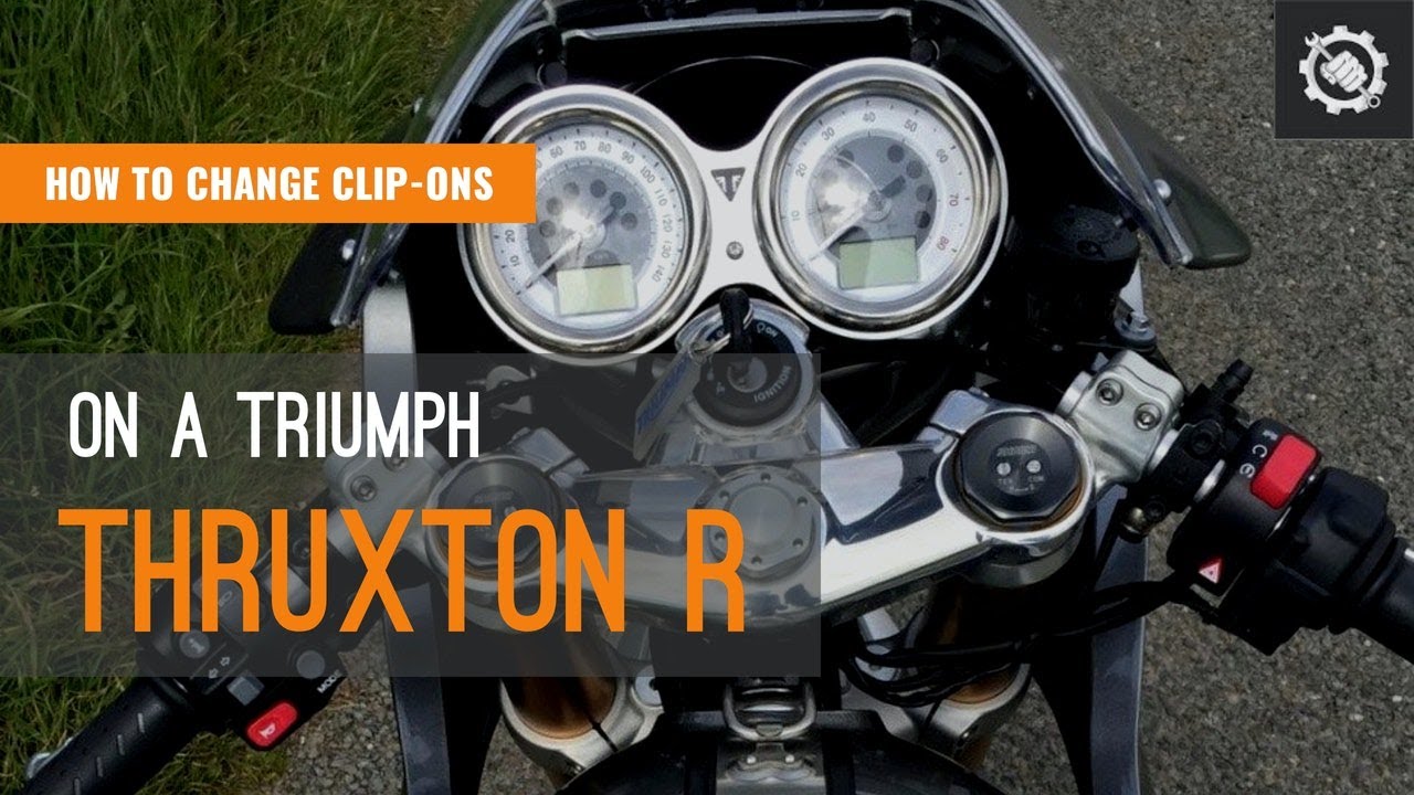 How to change clip-ons on Triumph Thruxton R