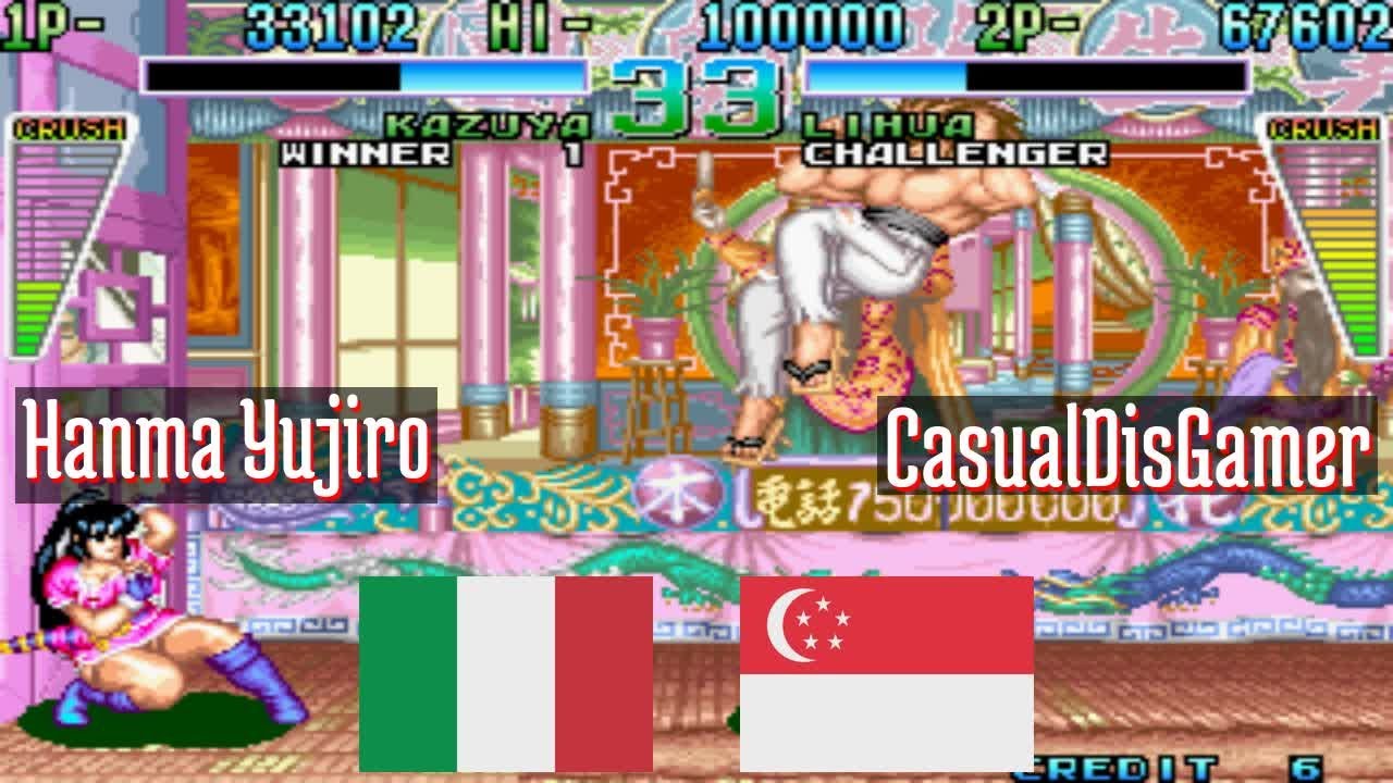 FT5 @dankuga: Hanma Yujiro (IT) vs CasualDisGamer (SG) [Dan-Ku-Ga Fightcade] Jun 3