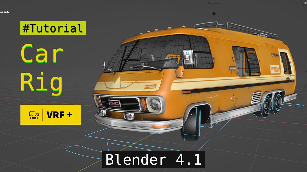 Car Rigging Tutorial Blender 4x