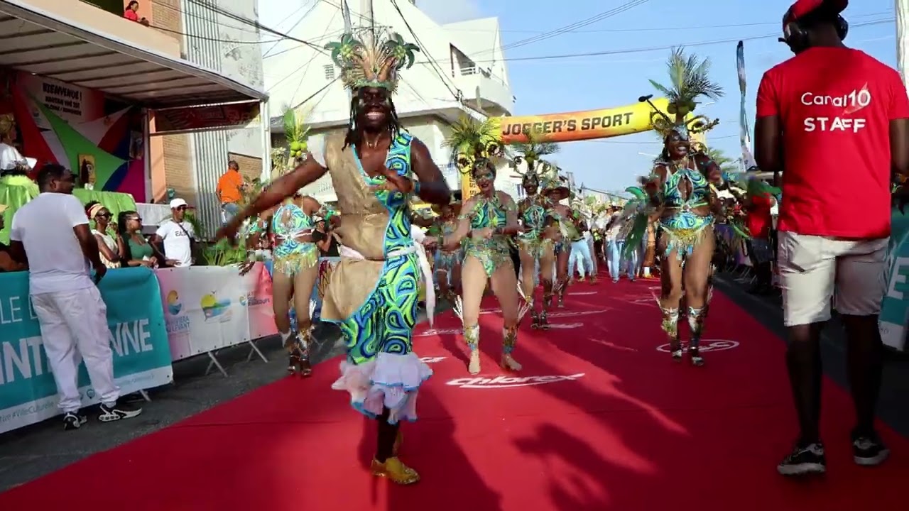 Origin'all à la parade de Ste Anne Masanblaj 2 février 2025 carnaval Guadeloupe