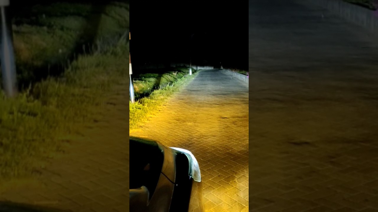 Testing lampu Mobil LED Philips ultinon rally 3550 & ultinon ennsential 2 color