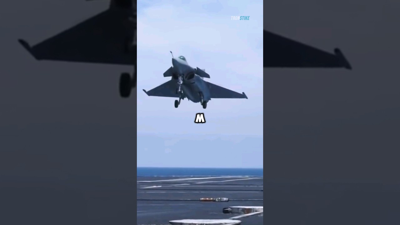 Rafale M: The French Navy's Versatile Powerhouse Fighter Jet #shorts