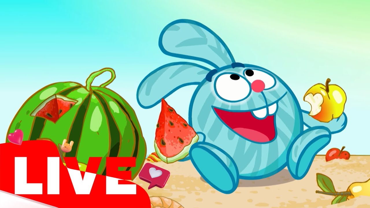 🔴LIVE Смешарики 2D. Веселимся и отдыхаем со Смешариками