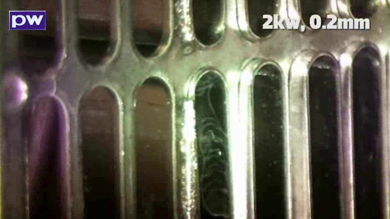 LZR100 - Steel pieces laser welded 050715