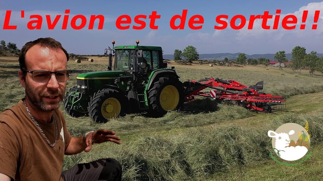 Le John deere 6910 est de sortie pour les foins!!Partie II N°175