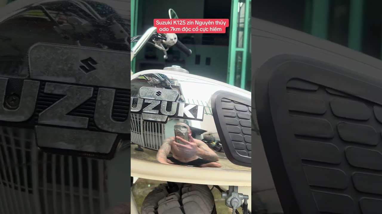 Suzuki K125 odo 7km zin nguyên thủy 