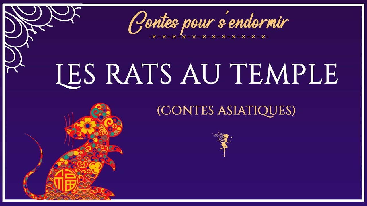 Les rats au temple | Conte pour dormir | Contes asiatiques
