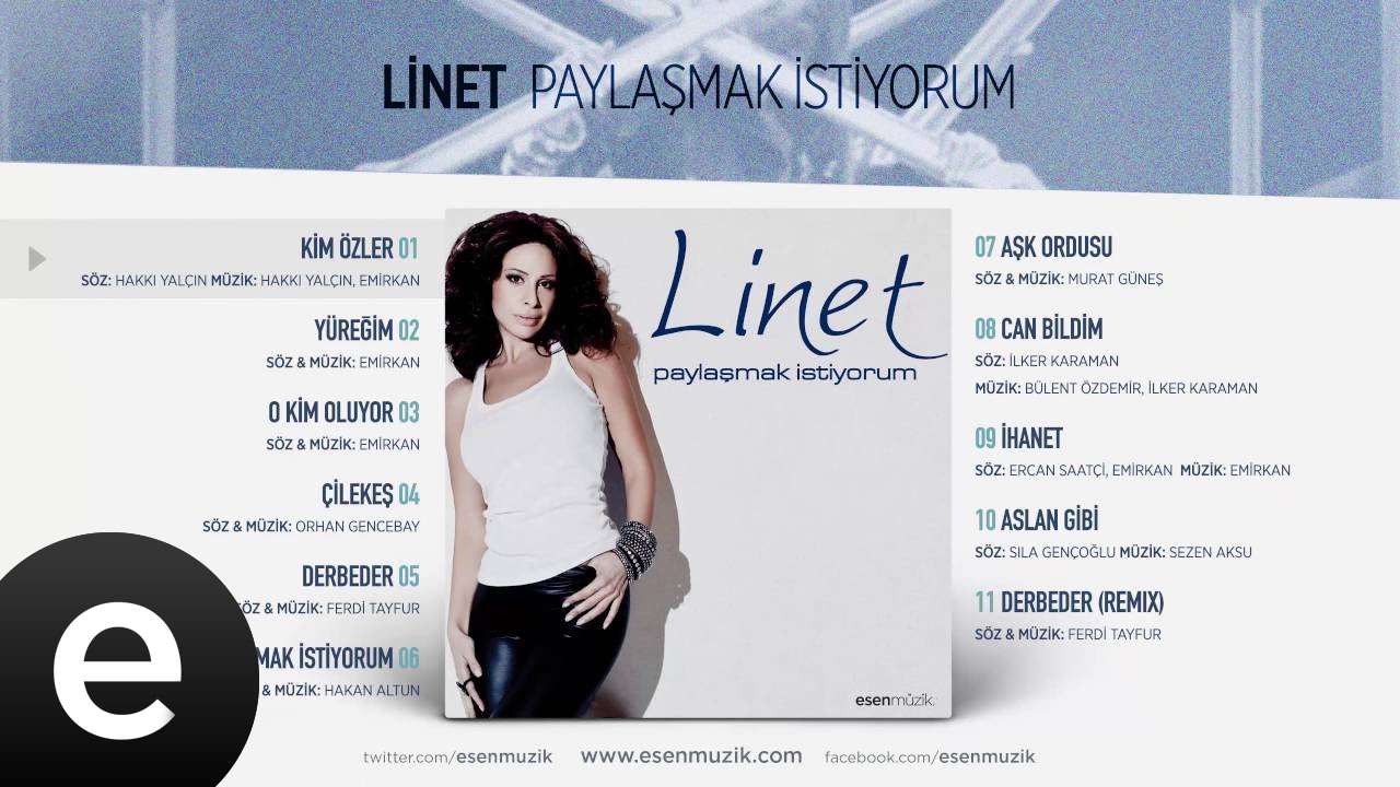 Linet - Kim &Ouml;zler - Official Audio #kim&ouml;zler #linet - Esen M&uuml;zik