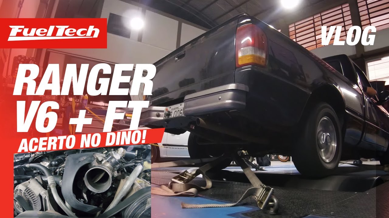 ACERTO NO DINAMÔMETRO: RANGER V6 DE RUA COM FUELTECH!