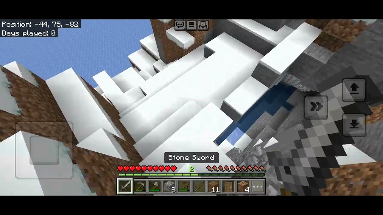 Minecraft Tutorial: How to get full Iron armor and a basic base in survival hard mode