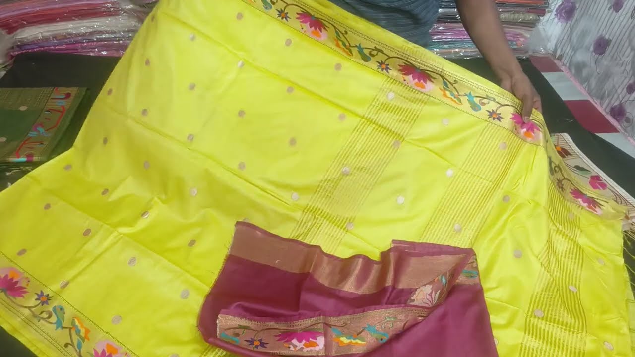 ✨ Authentic Pure Tussar (Tassar) Silk Saree 