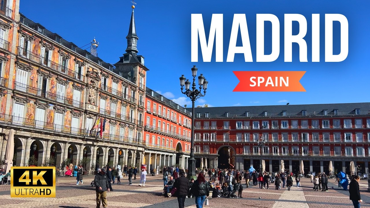 Madrid, Spain 🇪🇸 | Walking Tour 4K in February 2025