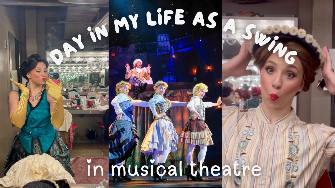CRAZY DAY IN MY LIFE AS A SWING IN MUSICAL THEATRE!!