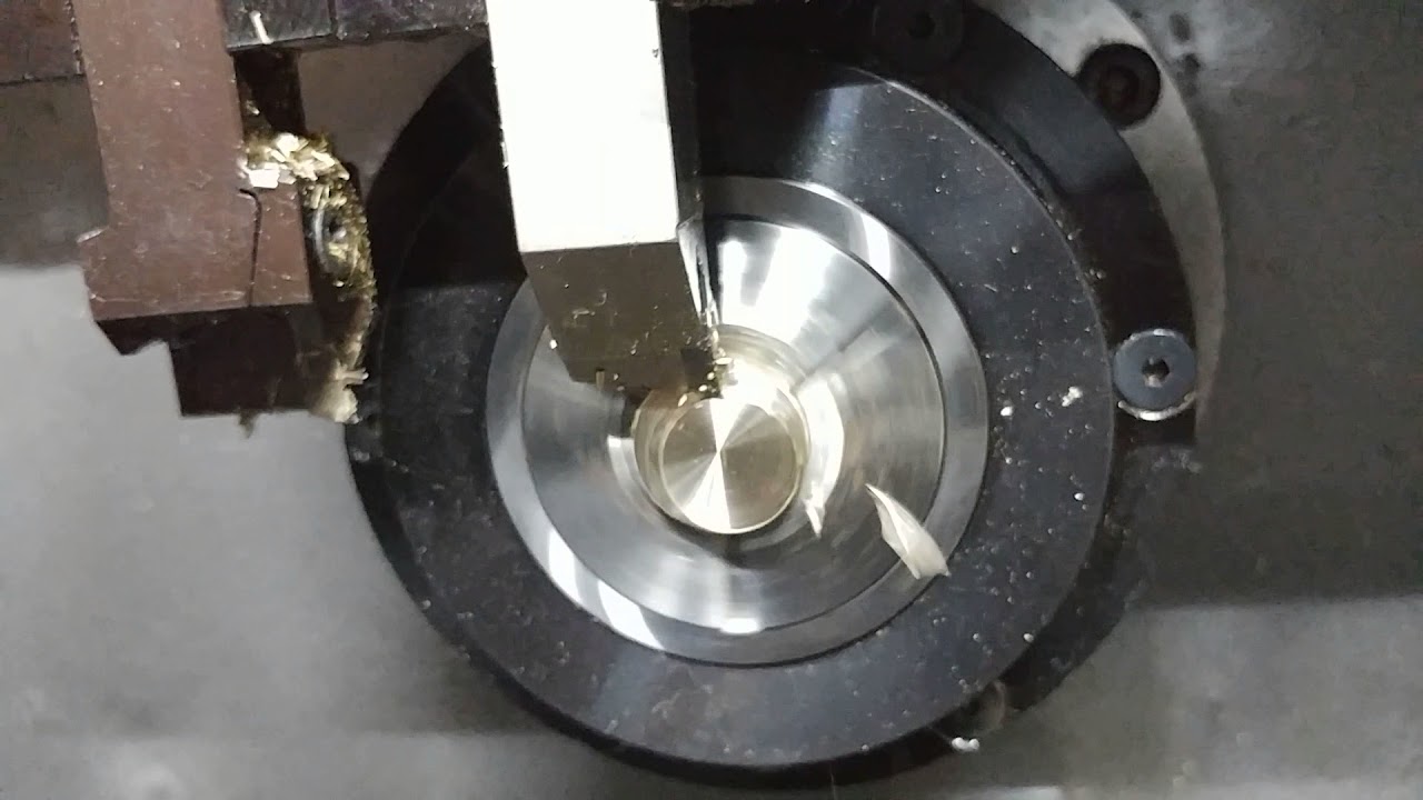 Eccentric turning on Eurotech Swiss machine