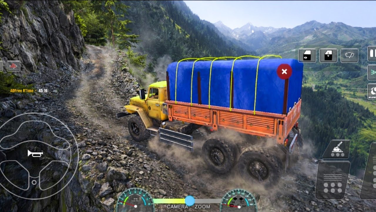  Off Roadi Cargo truck Driving 3D Game - Transport Cargo Truck 2024 - Android Gameplay 