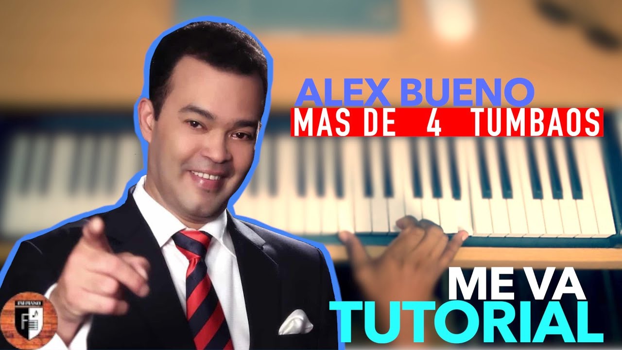 Como TOCAR Patrones de Merengue AVANZADOS | ALEX BUENO - Me Va | TUTORIAL PIANO, MERENGUE CLASICO!