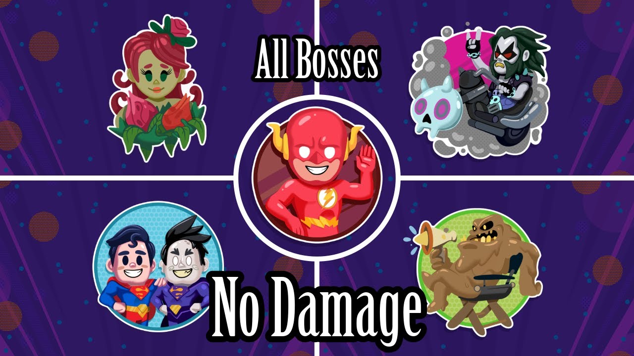 DC's Justice League Cosmic Chaos - All Bosses No Damage + Ending