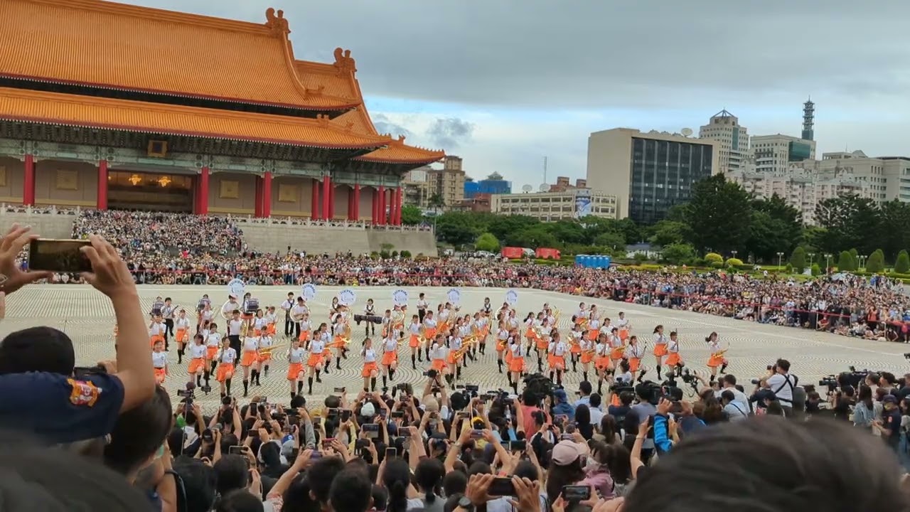2022/10/09 京都橘高校 兩廳院廣場預演
