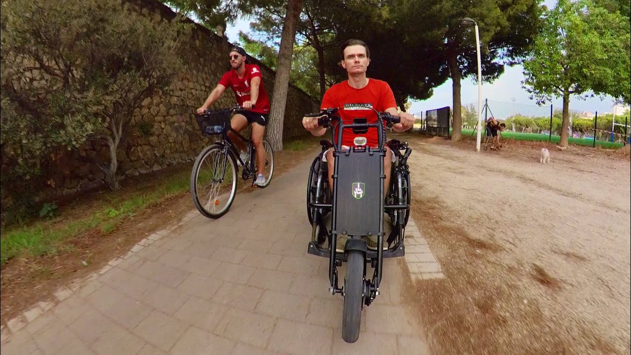 Moving on a wheelchair is tough! That’s why we invented UNAwheel Maxi: all-terrain power add-on