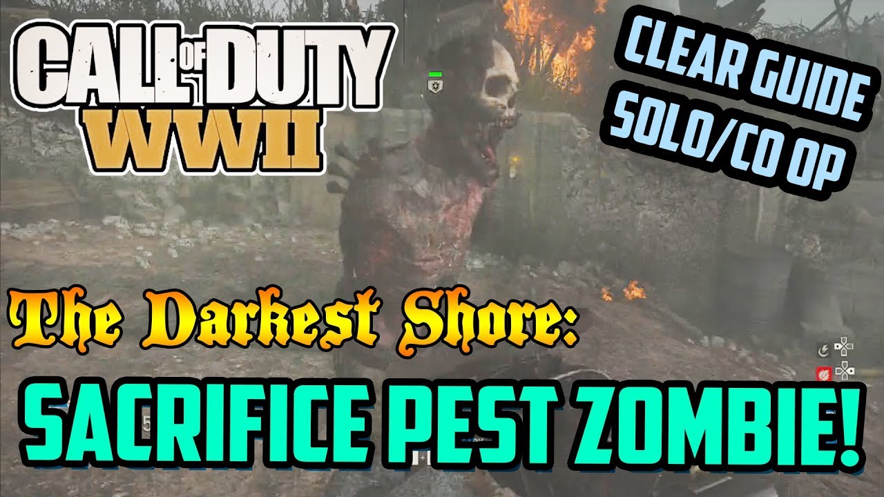SOLO SACRIFICE PEST ZOMBIE EASTER EGG STEP! The Darkest Shore