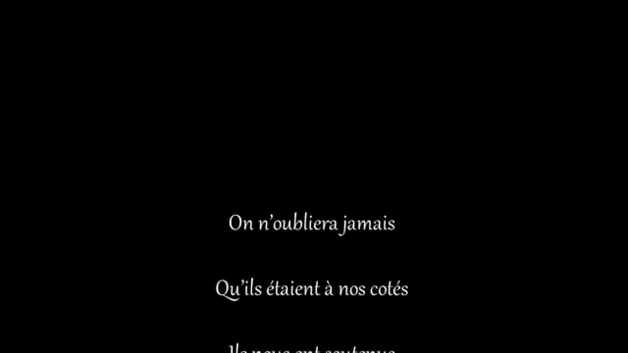 chanson d'adieu FMSF