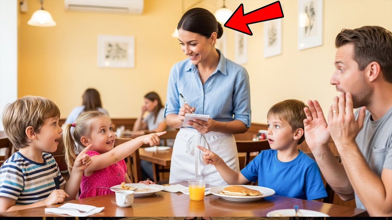 Billionaire's Triplets Said Their First Words &mdash; They Pointed At The Waitress and Called Her Mum
