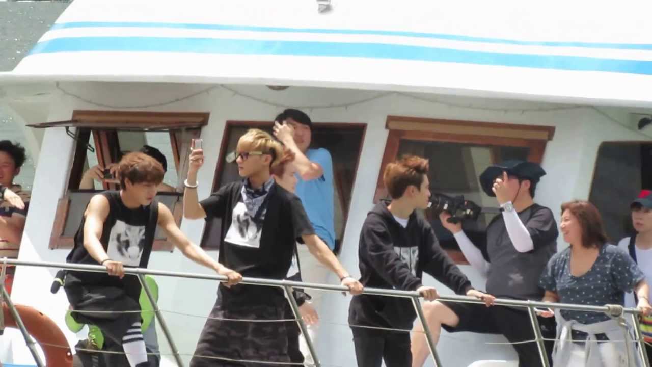 130702 EXO filming in Hong Kong - Tsim Sha Tsui