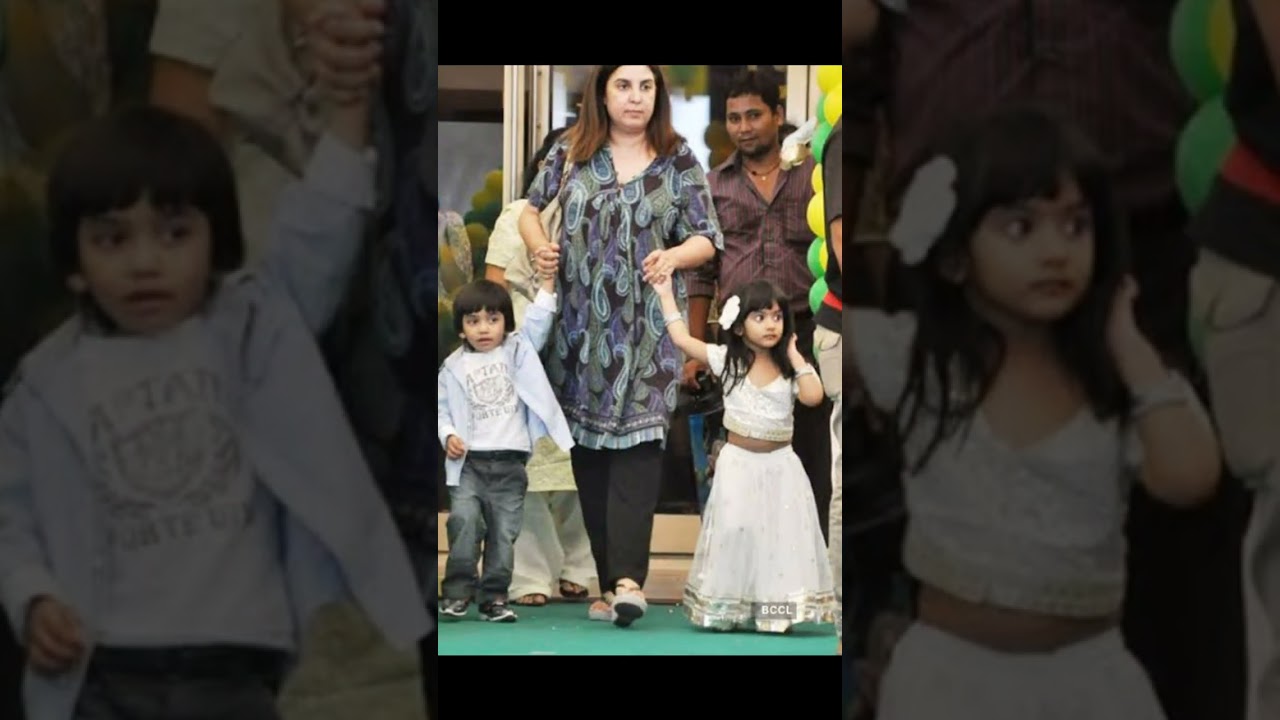 Farah Khan with her lovely children 😘❤️#short #shorts #ytshorts