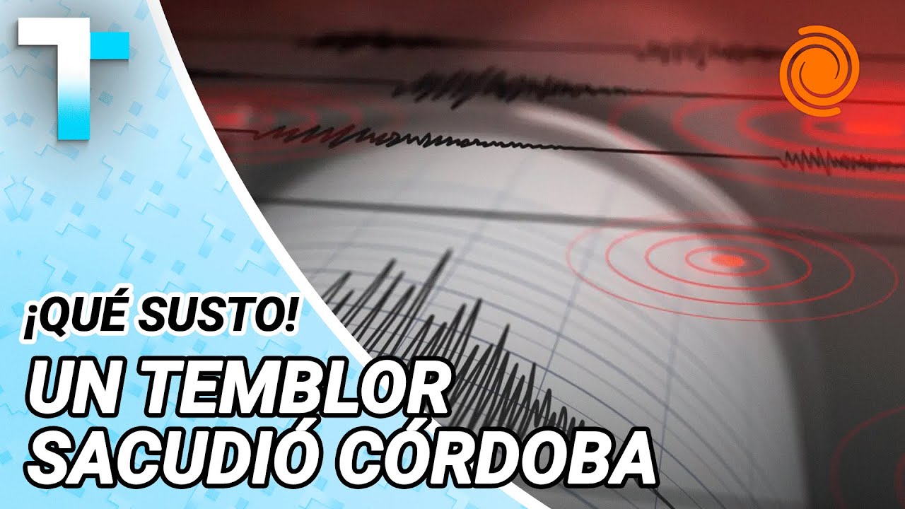 Un TEMBLOR de 3.9 grados SACUDIÓ a CÓRDOBA: dónde fue el epicentro
