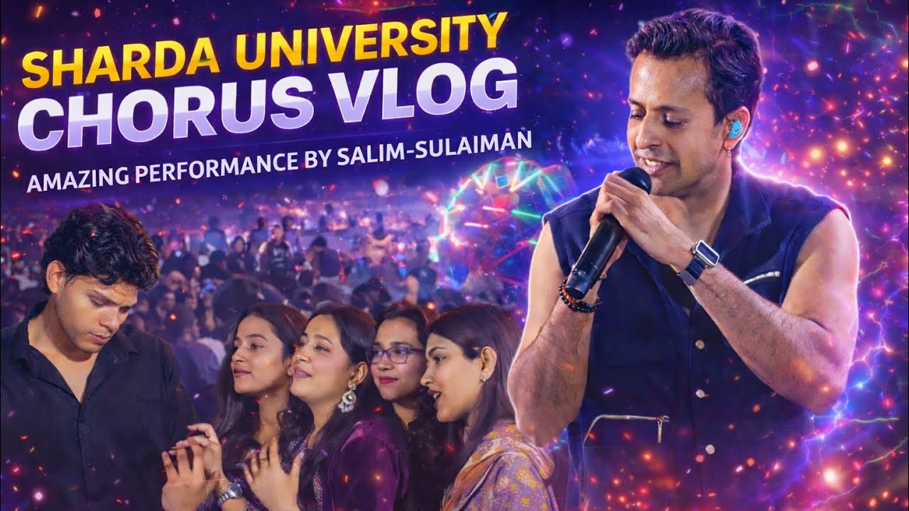 Insane madness on Chorus day 2🔥|| Sharda university ♥️