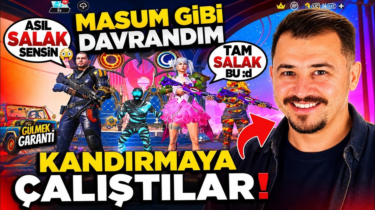 SAF ADAM GİBİ DAVRANDIM 🤣 KANDIRMAYA ÇALIŞTILAR | Pubg Mobile
