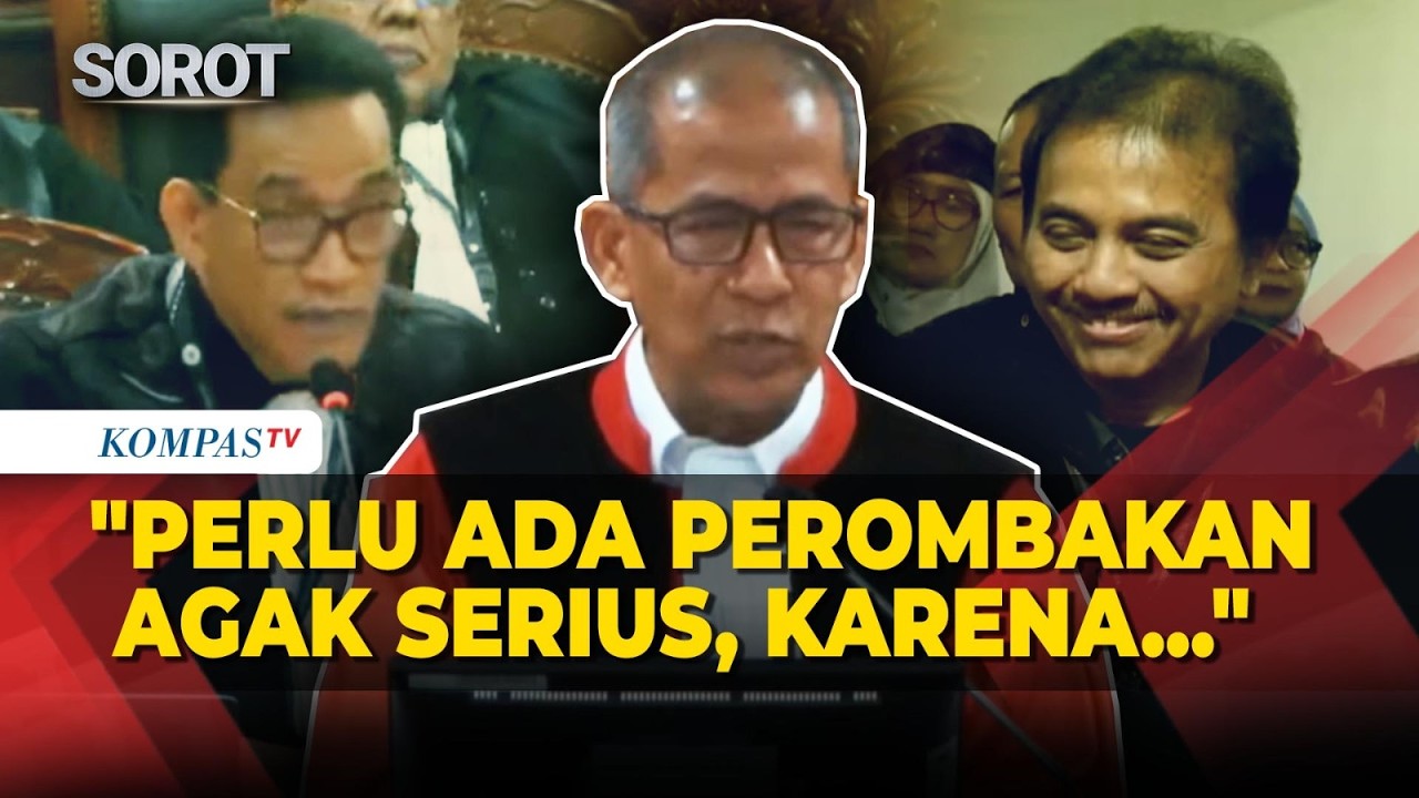 Hakim MK Saldi Minta Kubu Roy Suryo Cs Rombak Permohonan Gugatan soal Kasus Ijazah Jokowi