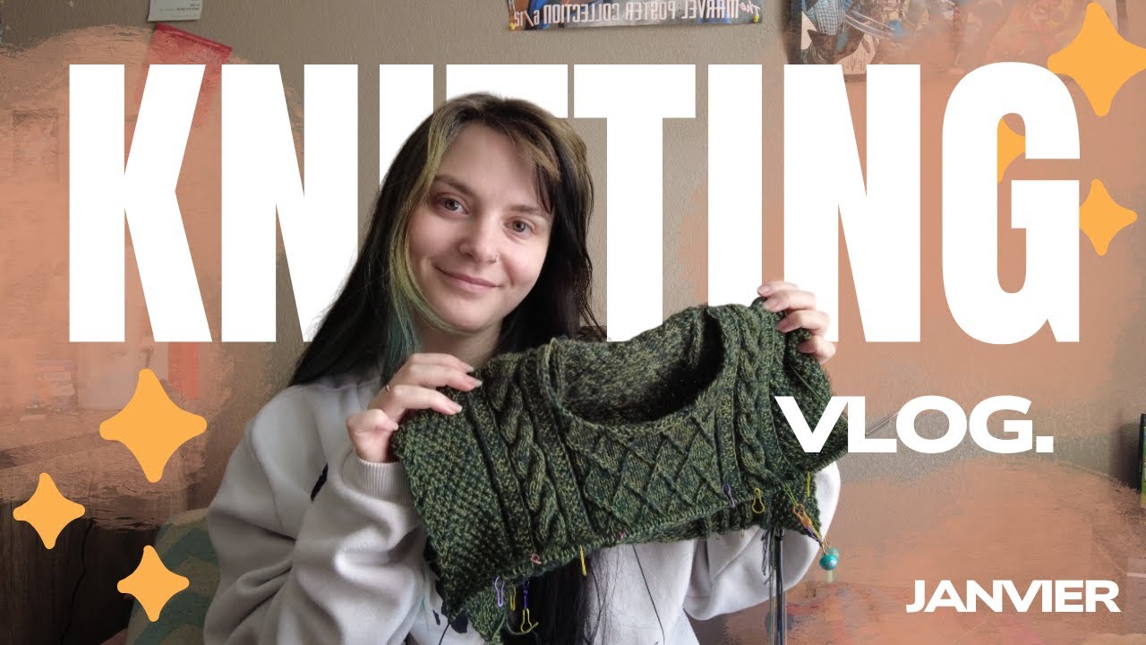 🧶 JE PEUX À NOUVEAU TRICOTER & JE REPRENDS MES PROJETS ✨