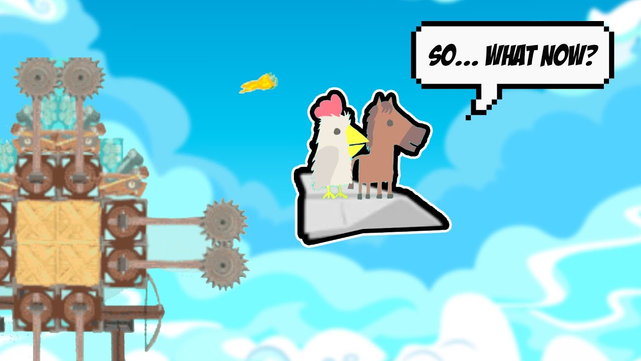 Making The Most IMPOSSIBLE Parkour Course In Ultimate Chicken Horse