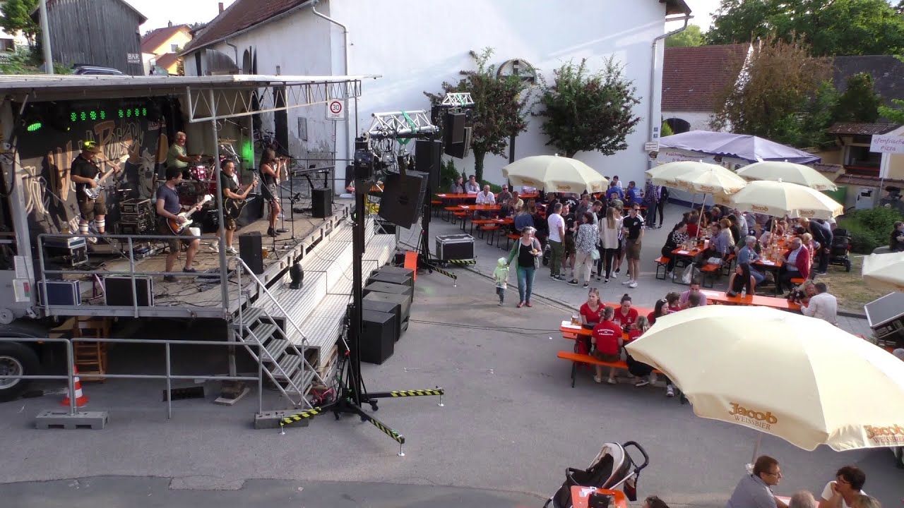 Auftritt Band Woidrocker 900 Jahr Feier Fischbach 10.06.2023