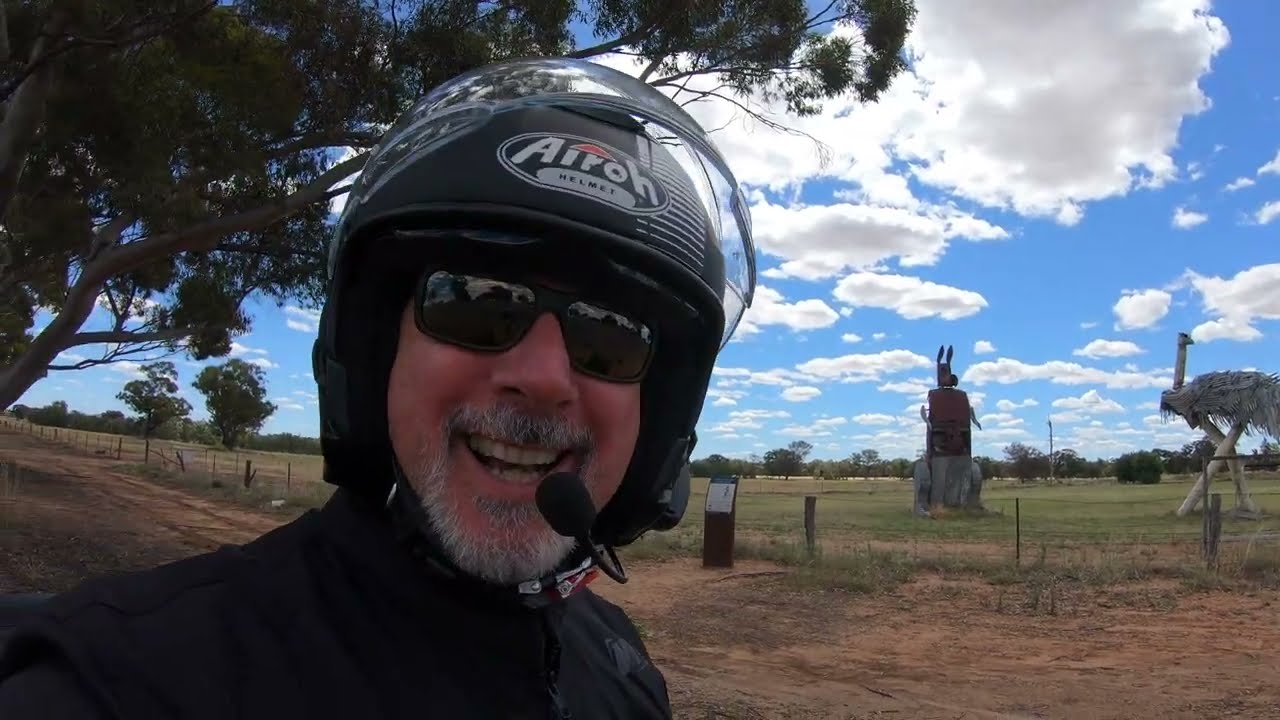 Ride to Lockhart NSW on our Kmco AK550 and Kymco Downtown 350i  4K