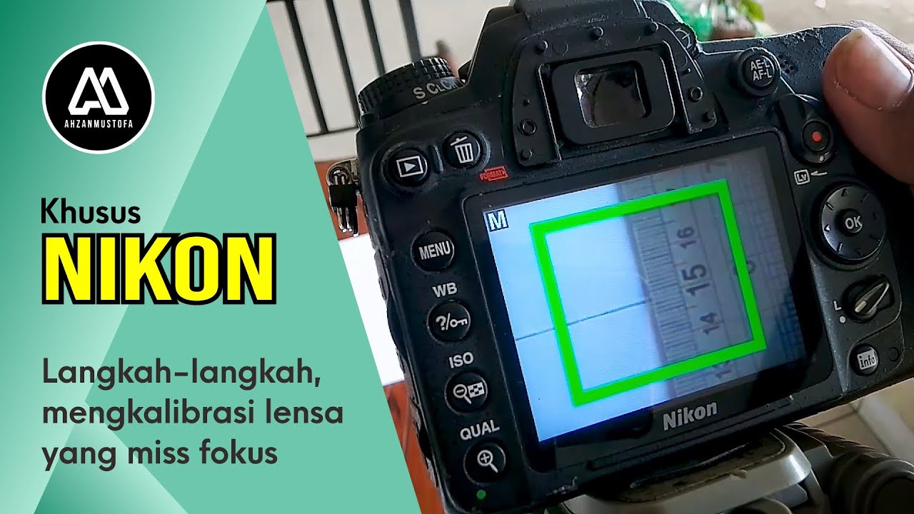 Nikon D7000 Как исправить ошибку фокусировки.