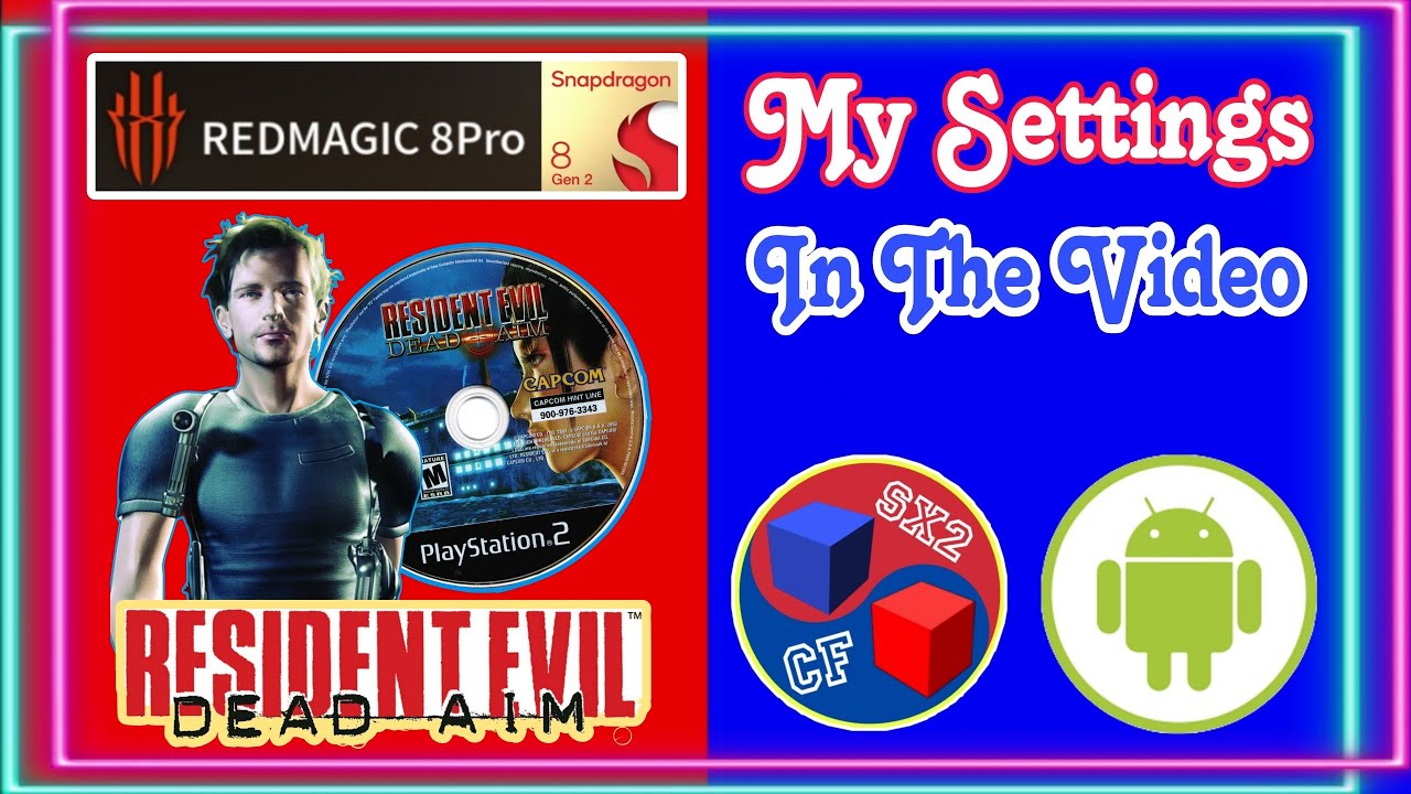 Resident Evil Dead Aim [5x Native Settings] Red Magic 8 Pro | AetherSX2 Android