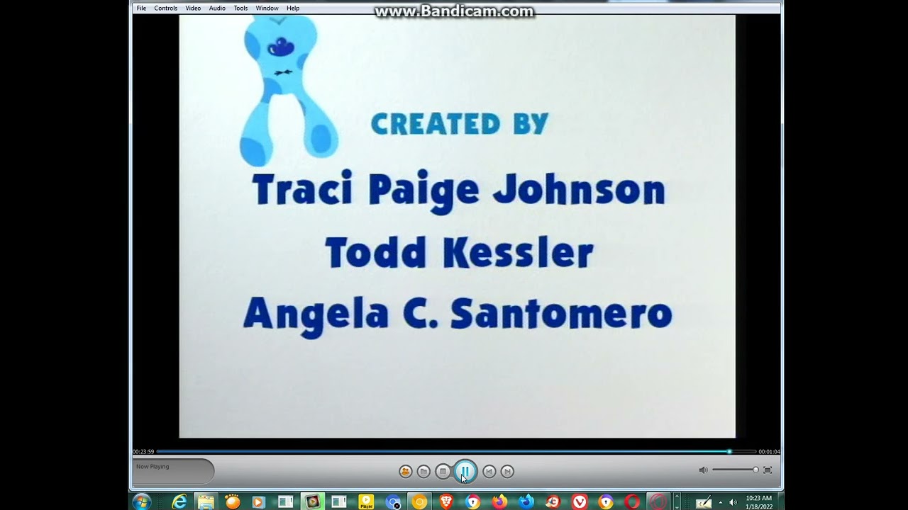 Blue's School And Something To Do Blue Credits