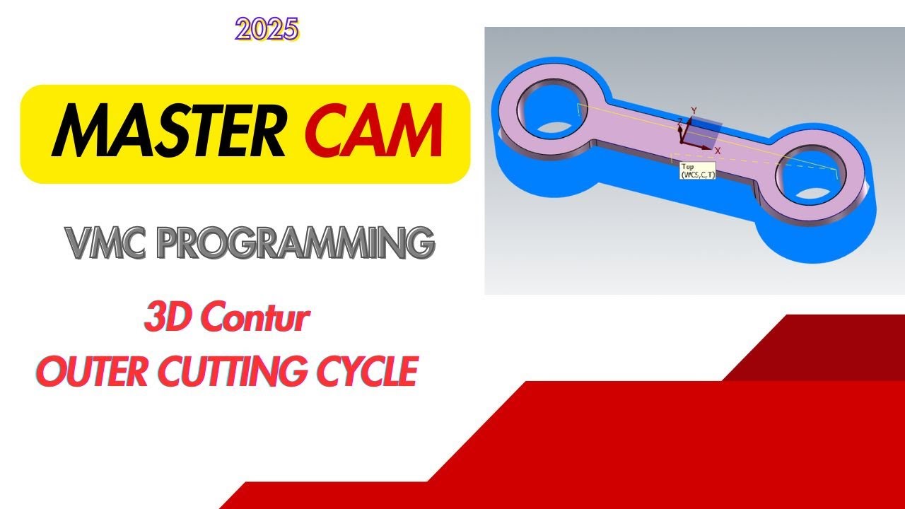 Mastercam VMC Programming सीखें | Mastercam Tutorial in Hindi | CNC VMC Complete Program