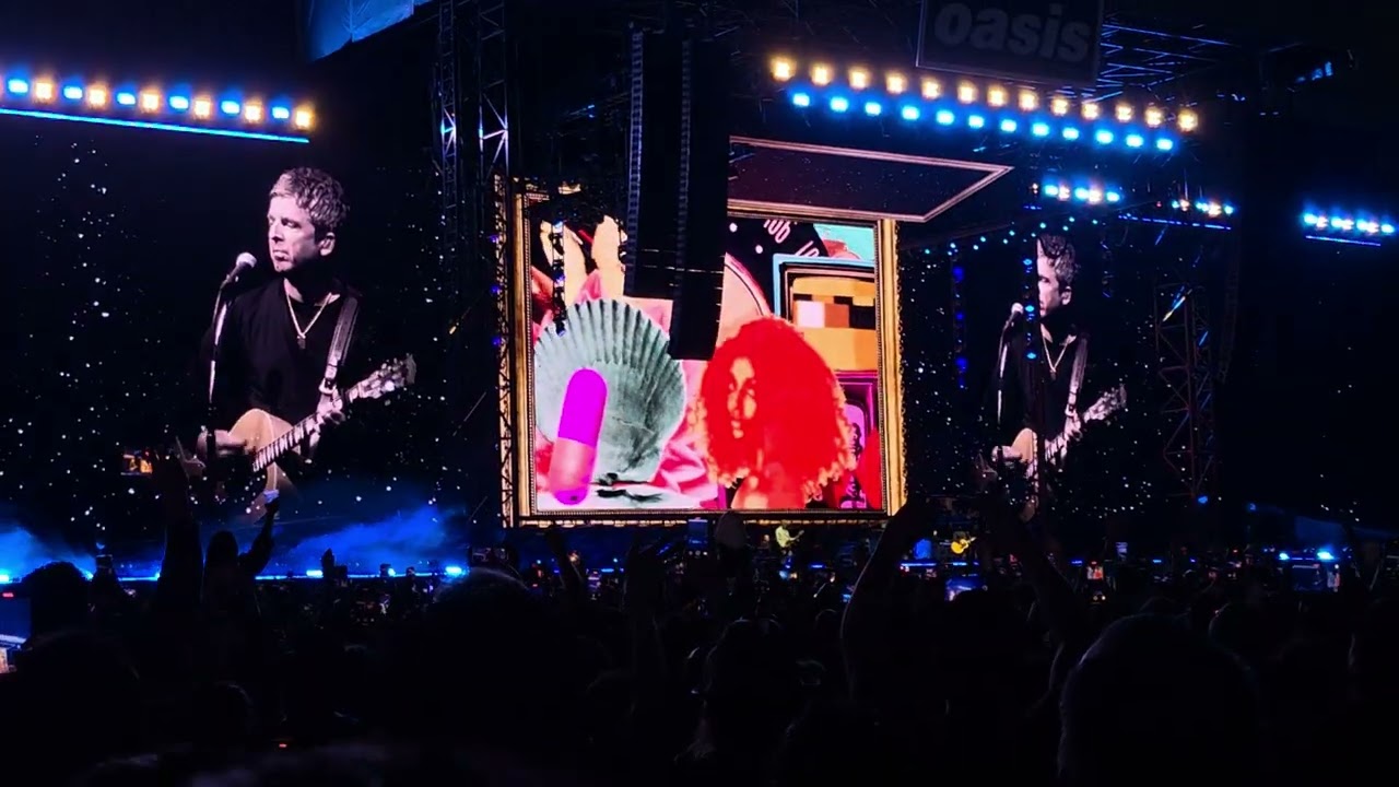 Wonderwall - Oasis, México en vivo, Estadio GNP 2025