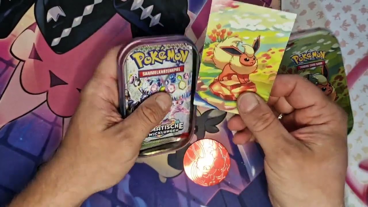 Pokemon Prismatische Entwicklungen Tin opening #pokemon