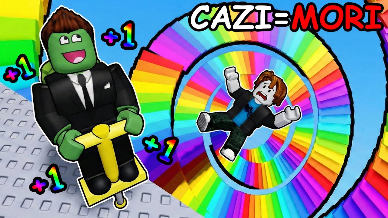 Roblox TOWER dar +1 SARITURA pe un POGO...