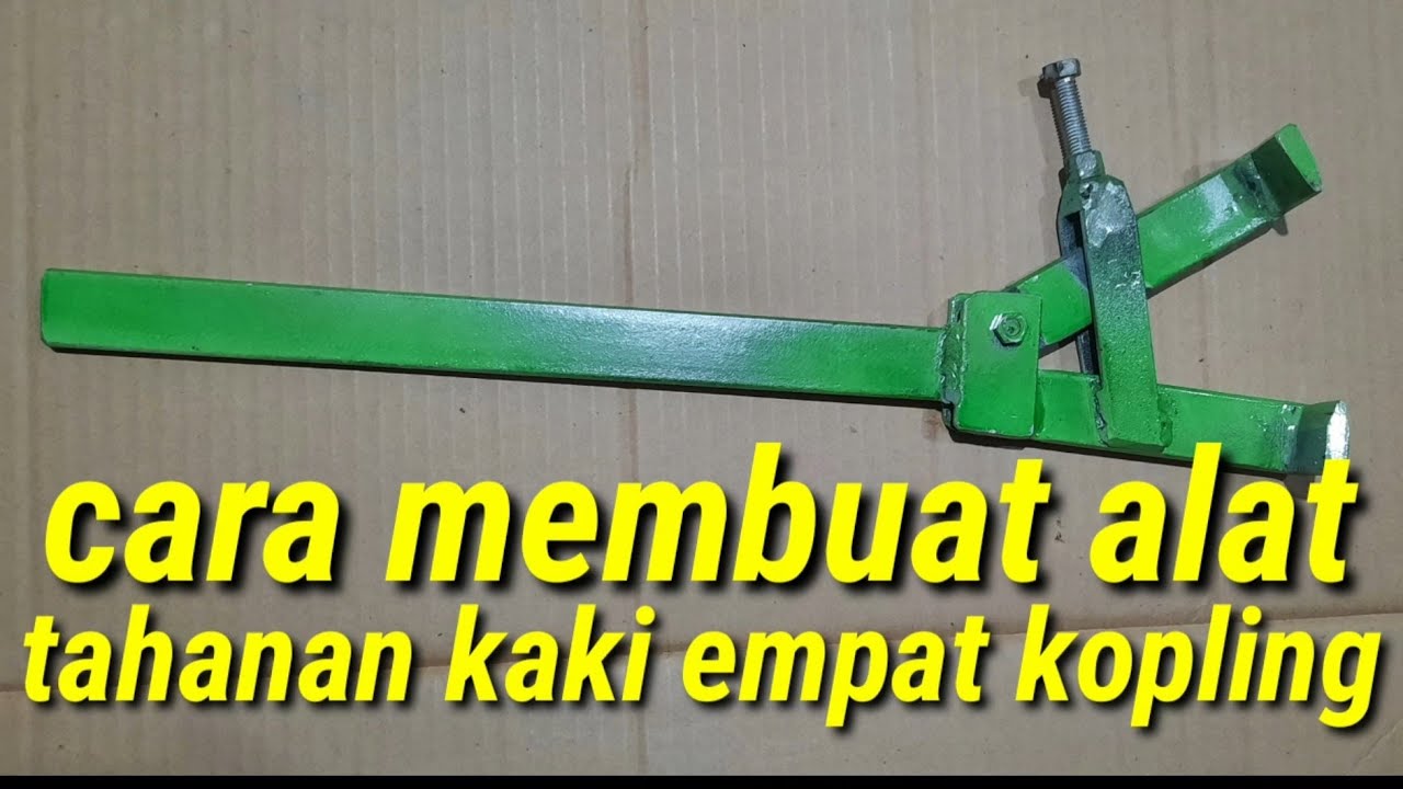 diy tool cara membuat kunci penahan kaki empat rumah kopling