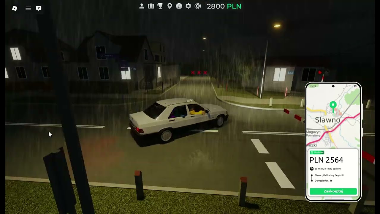 polish car driving