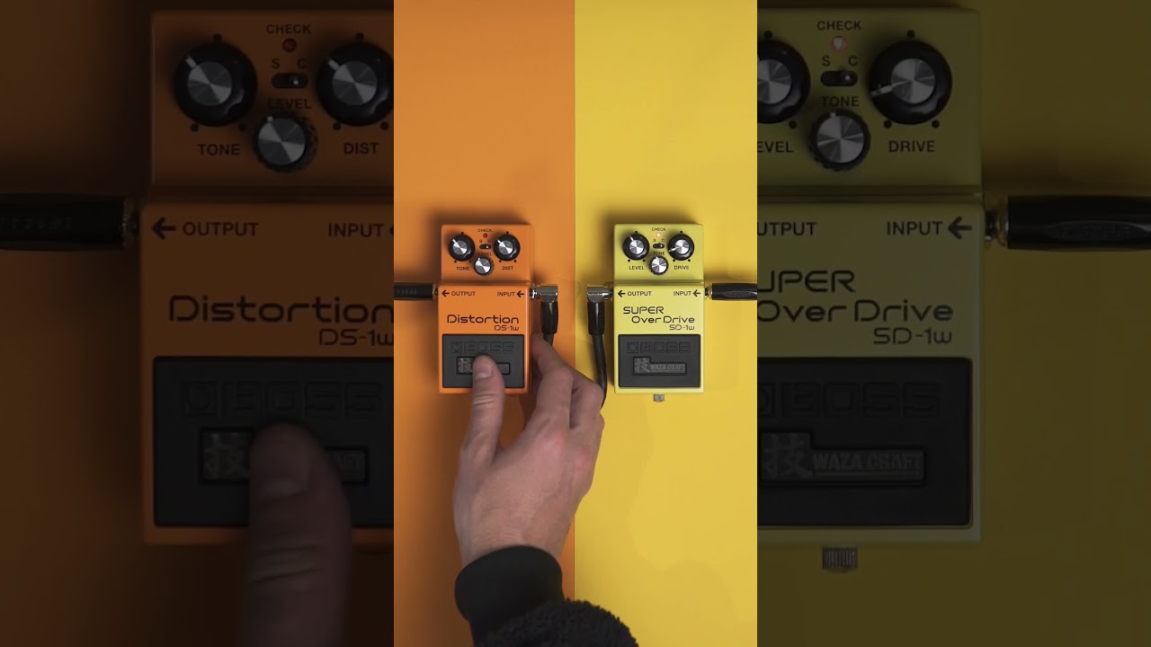 Overdrive before or after?
