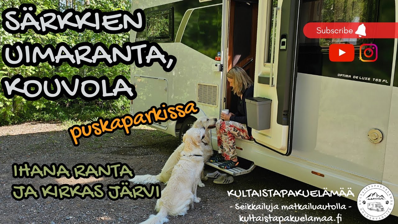 Särkkien uimaranta, Kouvola Viikonloppu puskaparkissa