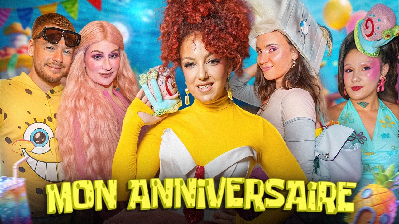 J'ORGANISE MON PLUS GROS ANNIVERSAIRE (déguisé)