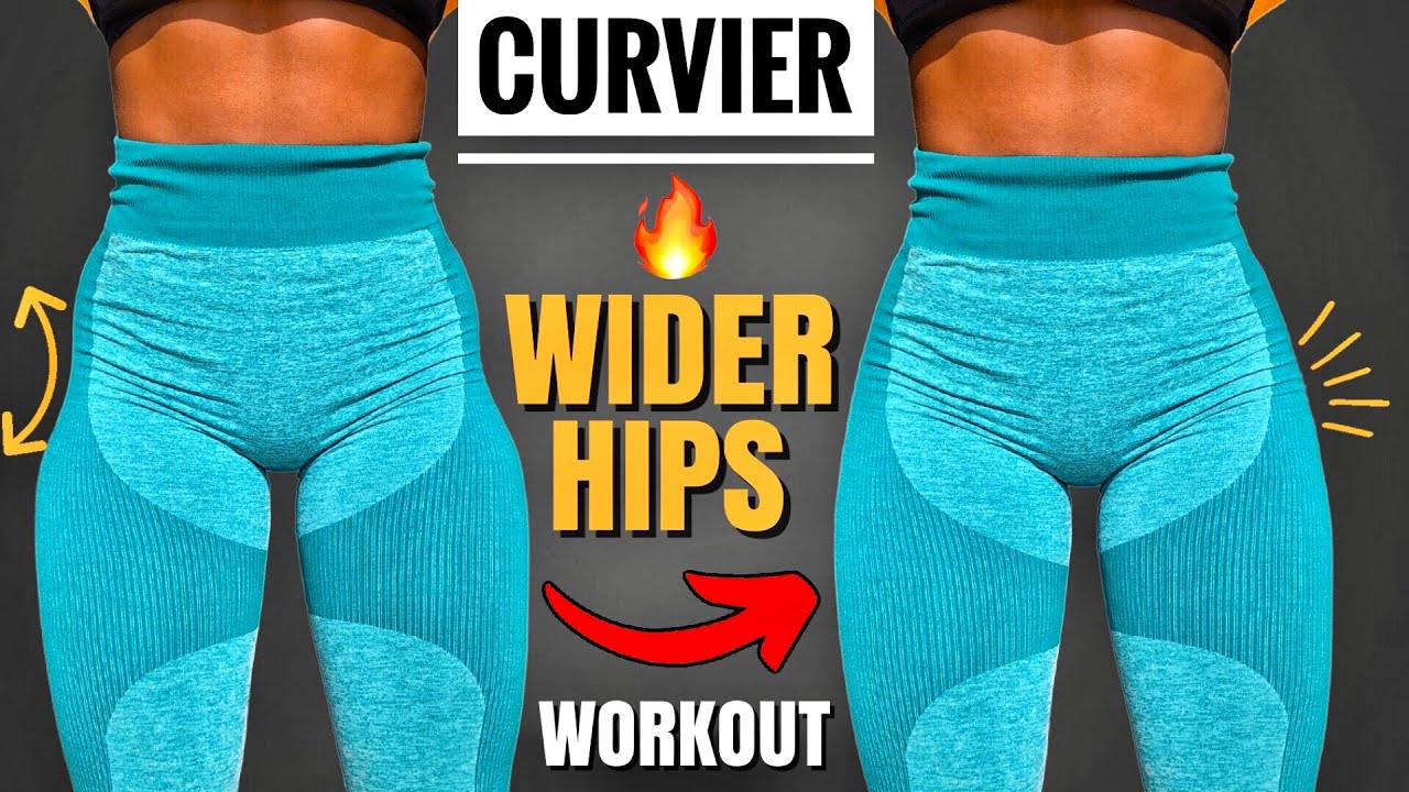 КАК УВЕЛИЧИТЬ БЕДРА ЭТИМ СПОСОБОМ ~ Fix Hip Dips With This Workout Technique